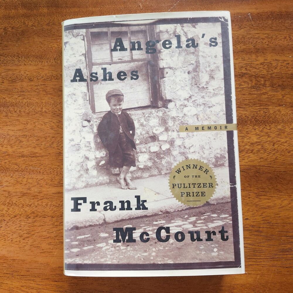 Angela's Ashes by Frank McCourt - Pulitzer Prize Winner Hardcover with Dust